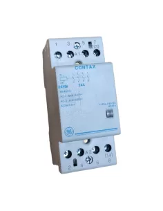 Ge power 650711 contactor 4p 24a 24v 4na